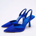 lady high heel muller shoes sandal